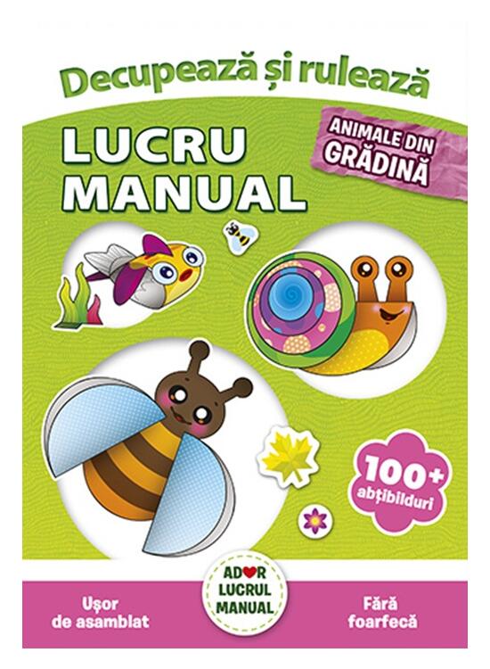 Copertă produs Lucru manual - Animale din grădină - gallery big 1