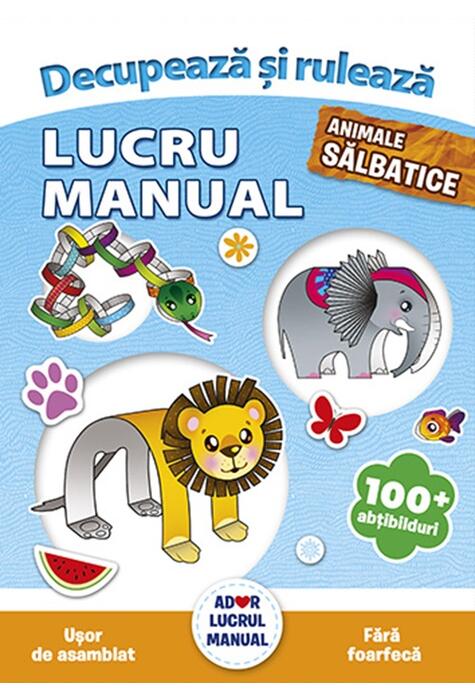 Copertă produs Lucru manual - Animale sălbatice