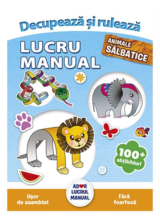 Copertă produs Lucru manual - Animale sălbatice - gallery big 1