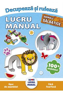 Copertă produs Lucru manual - Animale sălbatice