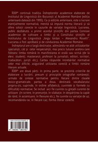 Copertă produs Îndreptar ortografic, ortoepic, morfologic și de punctuație