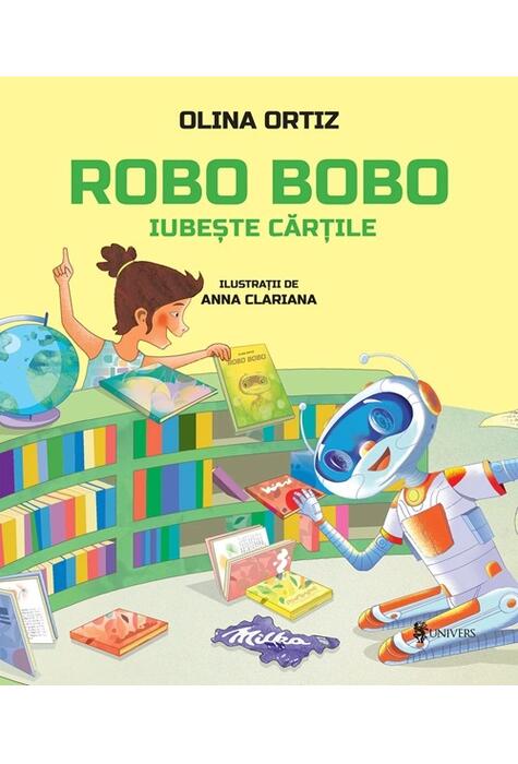 Copertă produs Robo Bobo iubește cărțile (Vol. 10)