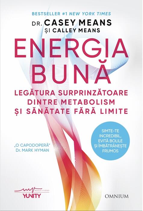 Copertă produs Energia bună. Legătura surprinzătoare dintre metabolism și sănătate fără limite