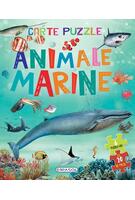 Carte puzzle. Animale marine