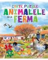 Copertă produs Carte puzzle. Animalele de la fermă - thumb 1