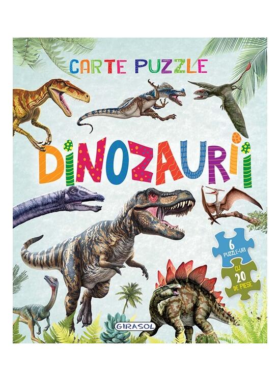 Copertă produs Carte puzzle. Dinozaurii - gallery big 1