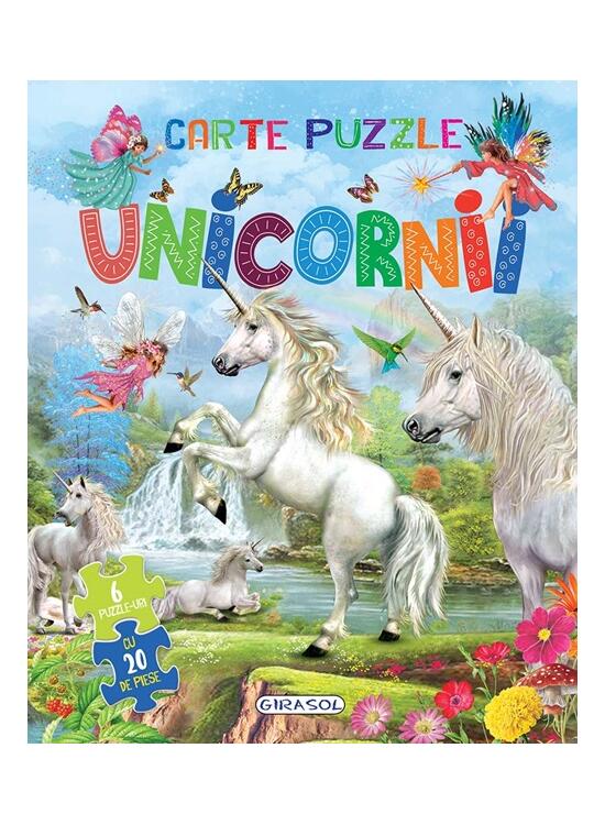 Copertă produs Carte puzzle. Unicornii - gallery big 1