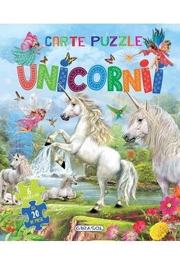 Copertă produs Carte puzzle. Unicornii