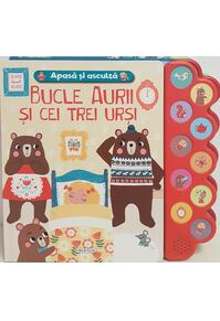 Copertă produs Apasă și ascultă povestea - Bucle Aurii și cei trei urși