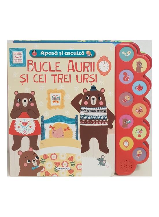 Copertă produs Apasă și ascultă povestea - Bucle Aurii și cei trei urși - gallery big 1