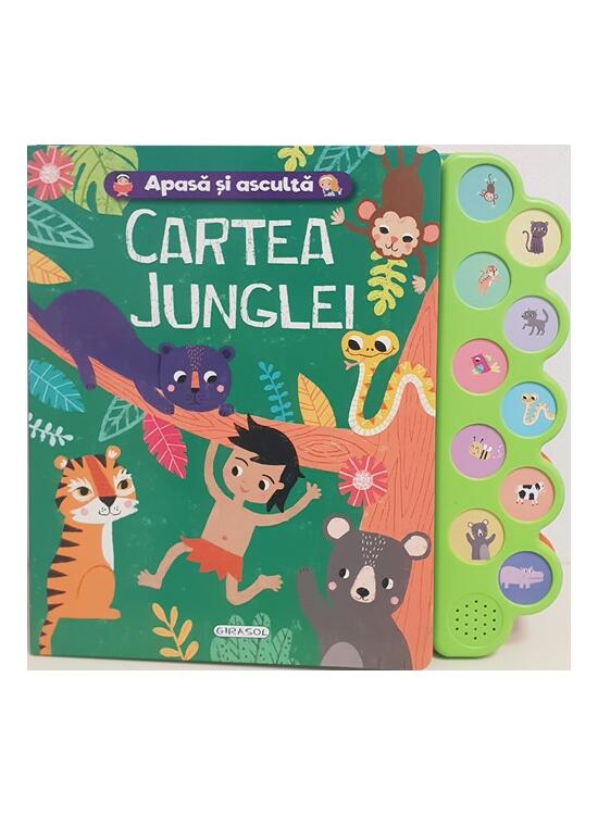 Copertă produs Apasă și ascultă povestea - Cartea junglei - gallery big 1