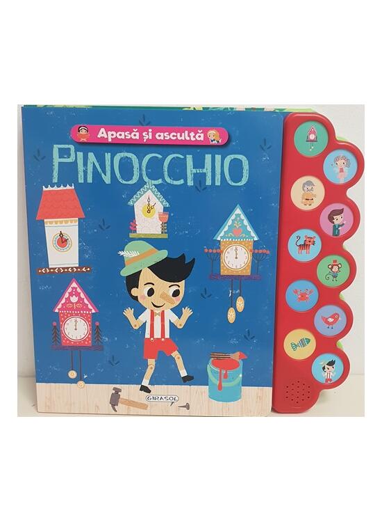 Copertă produs Apasă și ascultă povestea - Pinocchio - gallery big 1