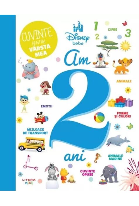 Copertă produs Disney Bebe. Cuvinte pentru v&acirc;rsta mea. Am 2 ani