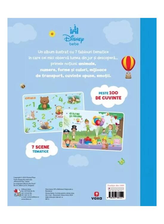 Copertă produs Disney Bebe. Cuvinte pentru v&acirc;rsta mea. Am 2 ani - gallery big 2
