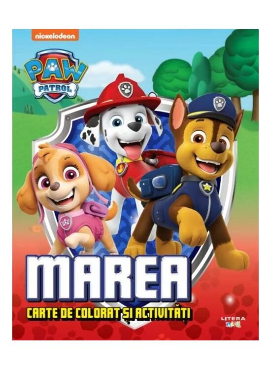Copertă produs Patrula cățelușilor. Marea carte de colorat și activități - gallery big 1