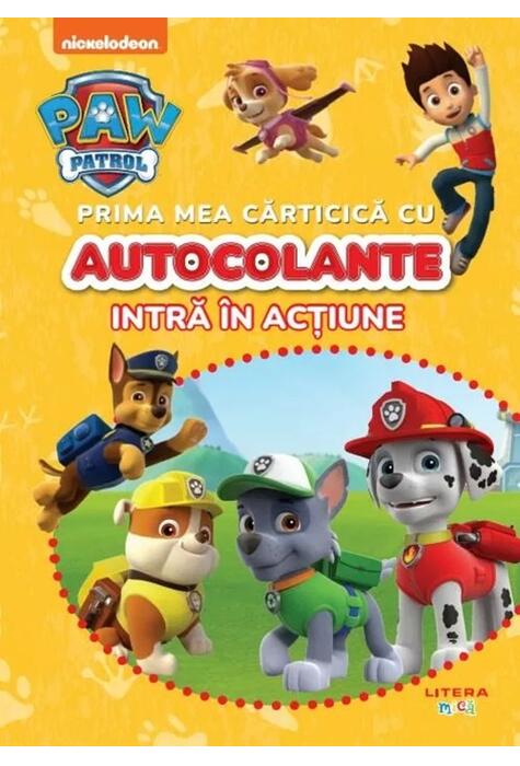 Copertă produs Patrula cățelușilor. Prima mea cărticică cu autocolante