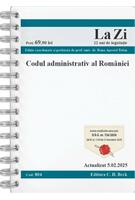 Imagine produs Codul administrativ al Rom&acirc;niei. Cod 804. Actualizat la 5.02.2025