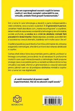 Copertă produs O generație &icirc;n pericol
