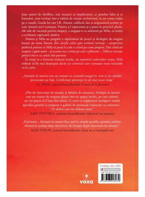 Copertă produs Invitație la moarte - gallery big 2