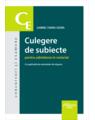 Copertă produs Culegere de subiecte pentru admiterea &icirc;n notariat - thumb 1