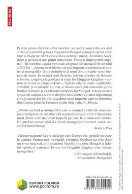 Copertă produs Istoria secretă a mongolilor
