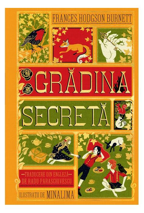 Copertă produs Grădina secretă. Ediție ilustrată