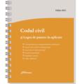 Copertă produs Codul civil și Legea de punere &icirc;n aplicare. Actualizat la 8 ianuarie 2025 - spiralat - gallery small 