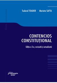 Copertă produs Contencios constituțional