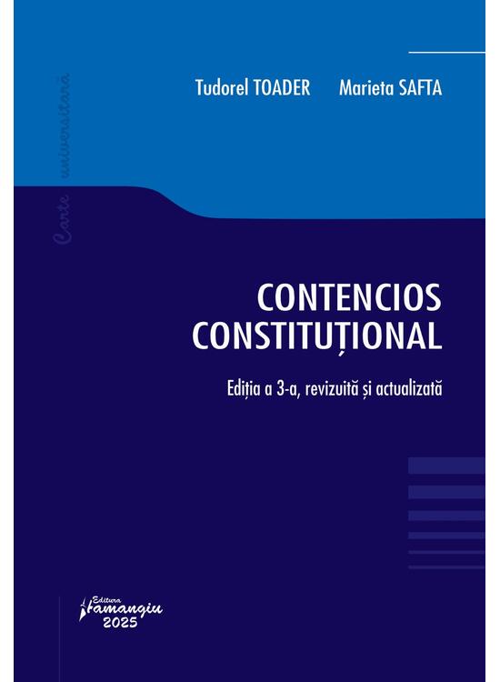Copertă produs Contencios constituțional - gallery big 1