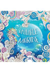 Copertă produs Animale marine - carte de colorat
