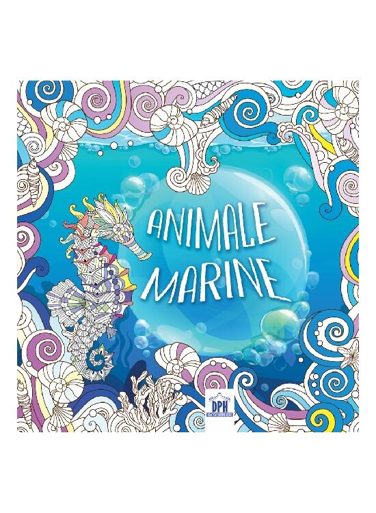 Copertă produs Animale marine - carte de colorat - gallery big 1