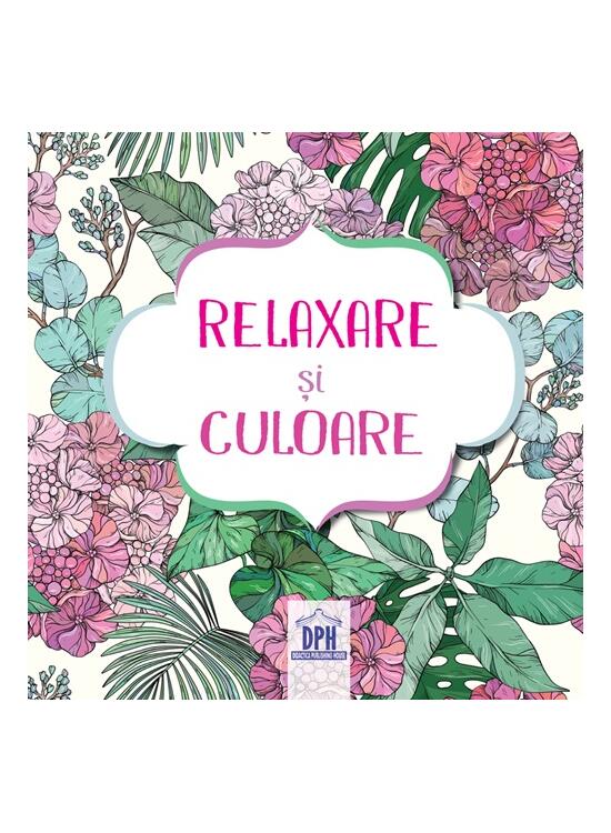 Copertă produs Relaxare și culoare - carte de colorat cu 4 creioane colorate - gallery big 1