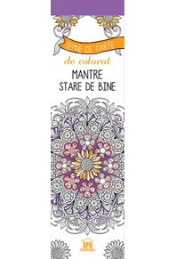 Copertă produs Semne de carte de colorat - Mantre - Stare de bine