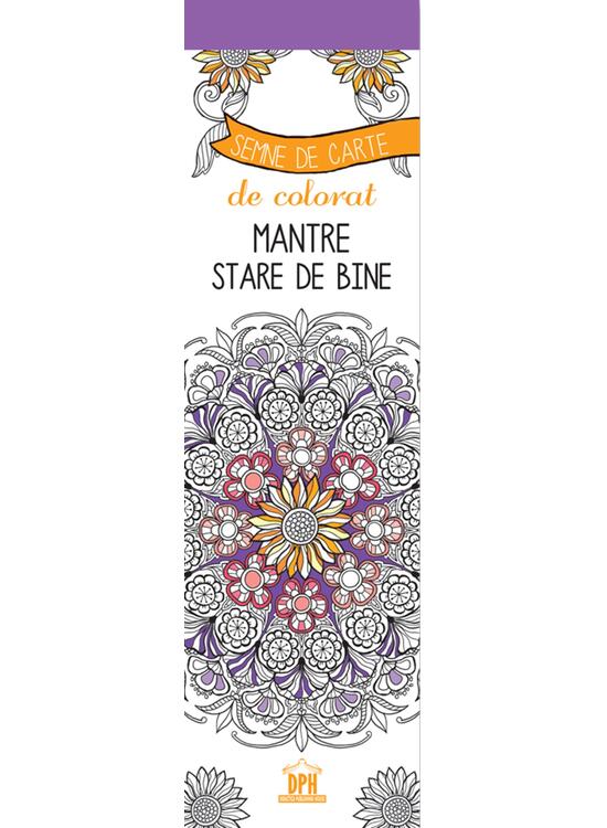 Copertă produs Semne de carte de colorat - Mantre - Stare de bine - gallery big 1