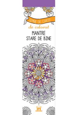 Copertă produs Semne de carte de colorat - Mantre - Stare de bine