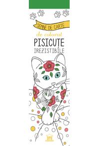 Copertă produs Semne de carte de colorat - Pisicuțe irezistibile