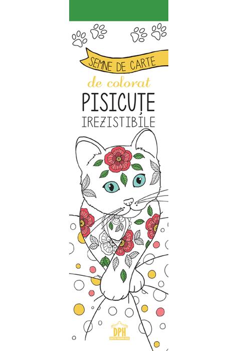 Copertă produs Semne de carte de colorat - Pisicuțe irezistibile