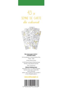 Copertă produs Semne de carte de colorat - Pisicuțe irezistibile