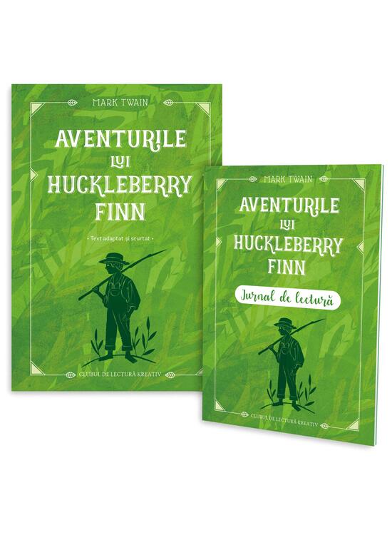 Copertă produs Aventurile lui Huckleberry Finn + jurnal de lectură - gallery big 1