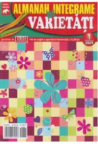 Copertă produs Almanah integrame de varietăți, nr. 1/ 2025