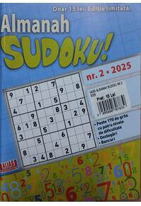 Copertă produs Almanah Sudoku Nr. 2/ 2025