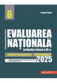 Copertă produs Evaluarea Națională de la finalul clasei a VI-a. Limbă şi comunicare, Limba română