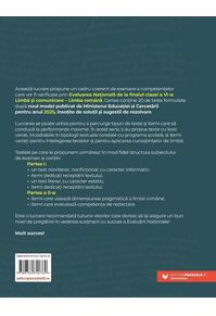 Copertă produs Evaluarea Națională de la finalul clasei a VI-a. Limbă şi comunicare, Limba română