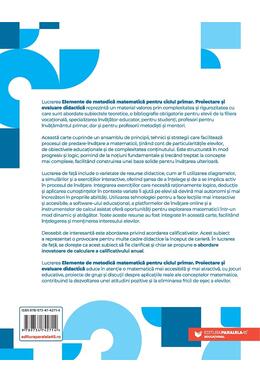 Copertă produs Elemente de metodică matematică pentru ciclul primar