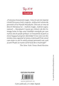 Copertă produs Persoana întâi singular (Top 10+)