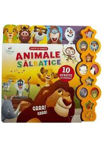 Copertă produs Disney Bebe. Animale sălbatice. Carte cu sunete