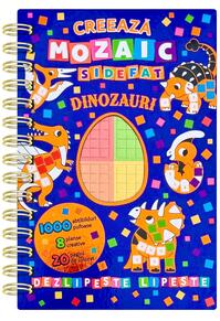 Copertă produs Creează mozaic sidefat - Dinozauri