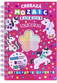 Copertă produs Creează mozaic sidefat - Unicorni