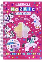 Creează mozaic sidefat - Unicorni