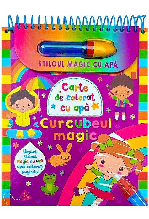 Copertă produs Curcubeul magic - Stiloul magic cu apă
